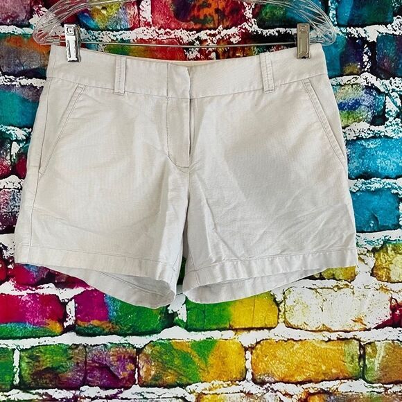 J. Crew Chino Shorts 100% Cotton Size 2 - Picture 1 of 5